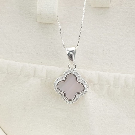 Collar Dama 50cm/ Dije 15mm Plata 925 27492