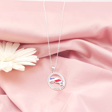 Collar Dama 50cm/ Dije 25x18mm Plata 925 27488