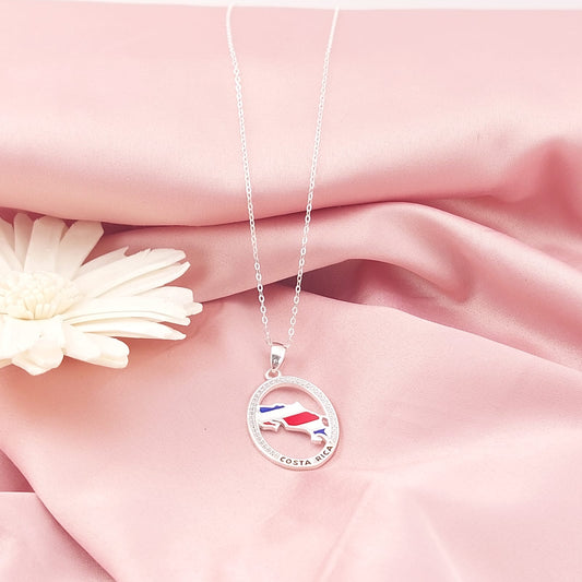 Collar Dama 50cm/ Dije 25x18mm Plata 925 27488