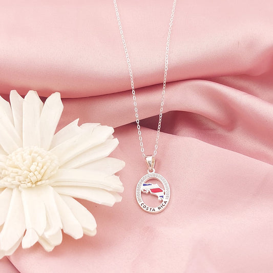 Collar Dama 50cm/ Dije 20x12 mm Plata 925 27489