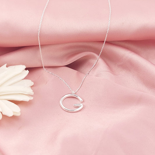 Collar Letra 40-45cm Plata 925 26263