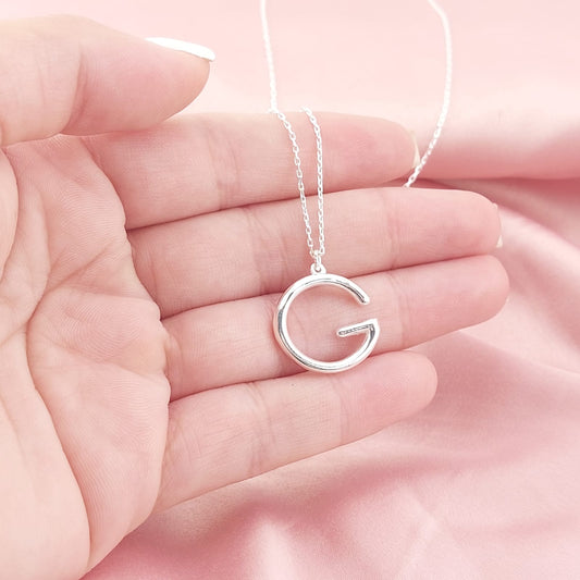 Collar Letra 40-45cm Plata 925 26263