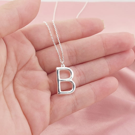 Collar Letra 40-45cm Plata 925 26264
