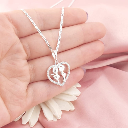 Collar 50cm Dije Plata 925 25389