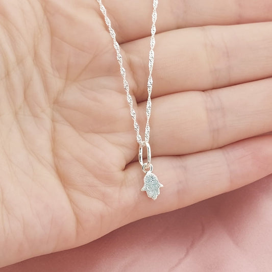 Collar 50cm Dije 10mm Plata 925 26132