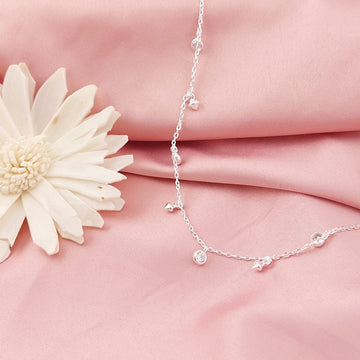 Tobillera 21-24cm Plata 925 27499