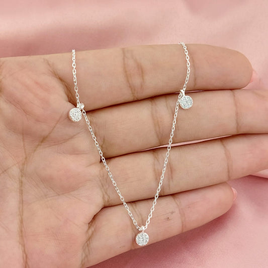 Tobillera 21-24cm Plata 925 27497