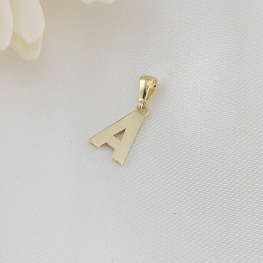 Dije Letra A 12mm Oro 10k 27510