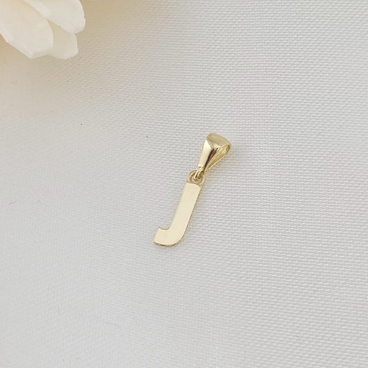 Dije Letra J 12mm Oro 10k 27512