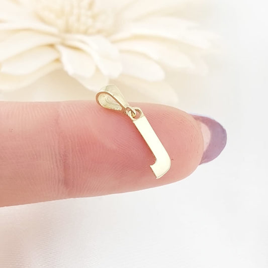 Dije Letra J 12mm Oro 10k 27512
