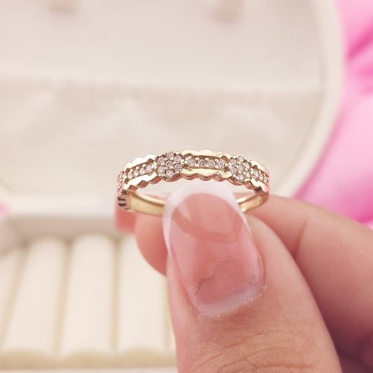 Anillo Casual Dama Oro 10k 27579