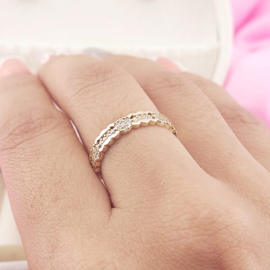Anillo Casual Dama Oro 10k 27579