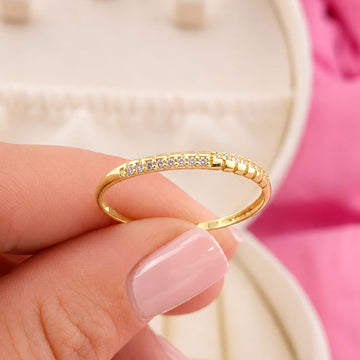 Anillo Casual Dama Oro 10k 27581