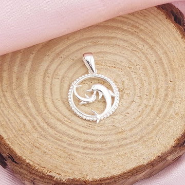 Dije Delfines 18mm Plata 925 26767