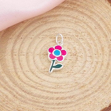 Dije Flor 15mm Plata 925 26801