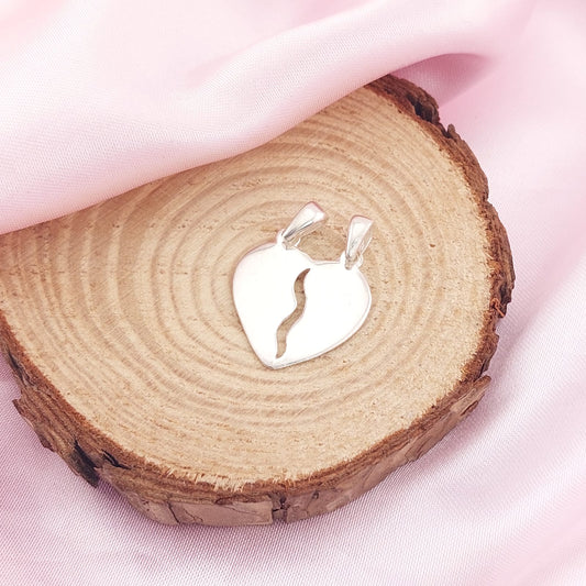 Dije Corazón Plata 925 26x20mm 21755GR2