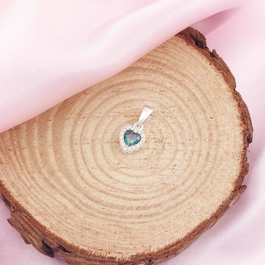 Dije Corazón 10mm Plata 925 26879
