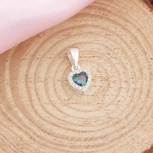 Dije Corazón 10mm Plata 925 26879