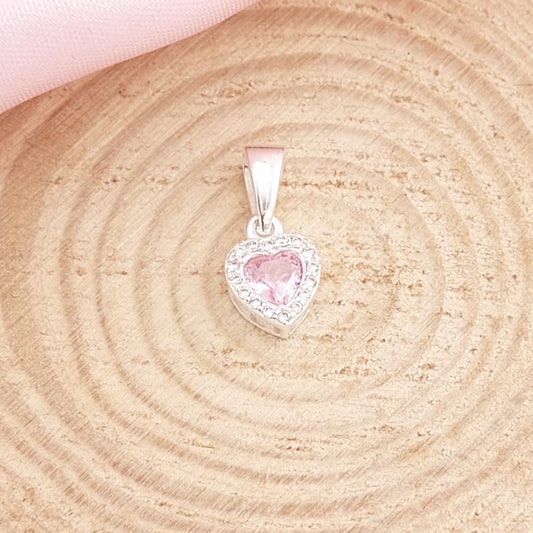 Dije Corazón 10mm Plata 925 26876