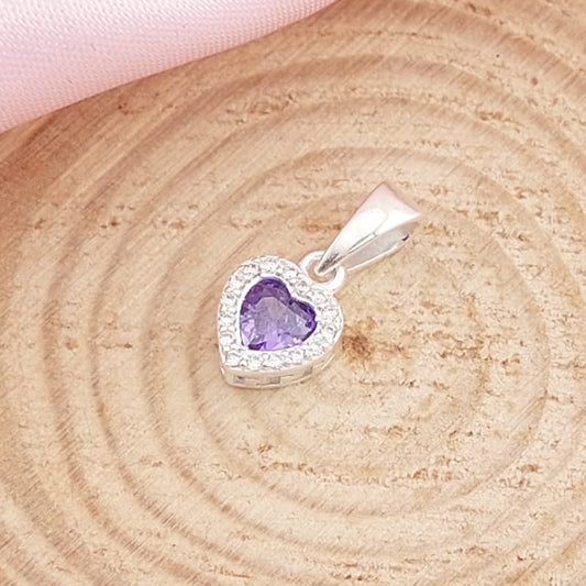 Dije Corazón 10mm Plata 925 26882