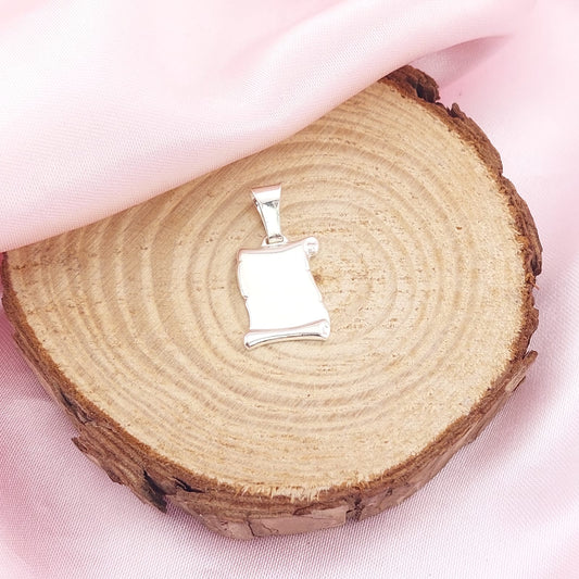 Dije Pergamino 16mm Plata 925 26803GR