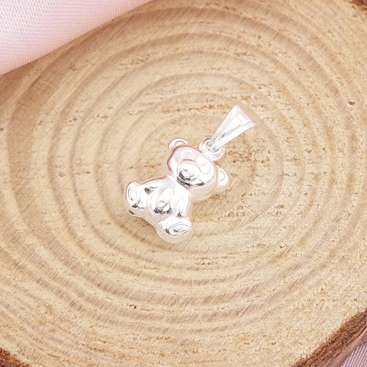 Dije Oso 16mm Plata 925 26791