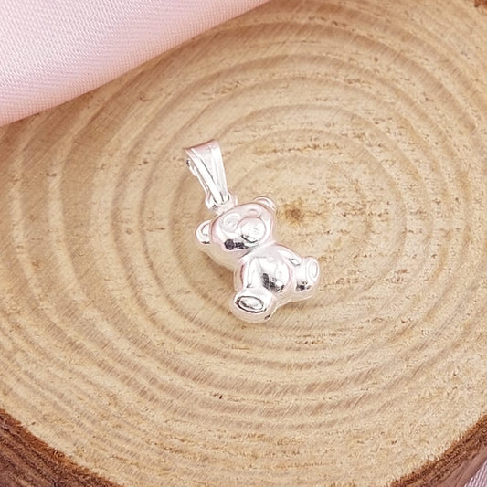 Dije Oso 16mm Plata 925 26791