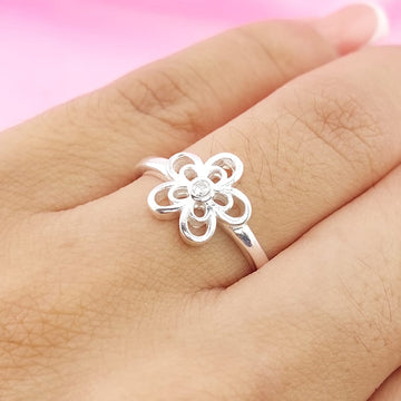 Anillo Dama Plata 925 25532v
