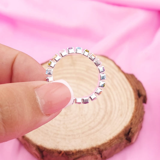 Anillo Cintillo Flexible Dama Plata 925 25994