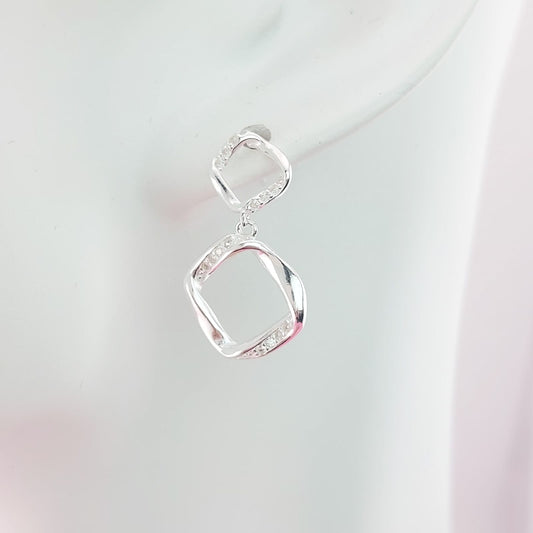 Aretes Dama Plata 925 23885