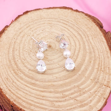 Aretes Largos 20mm Plata 925 26575