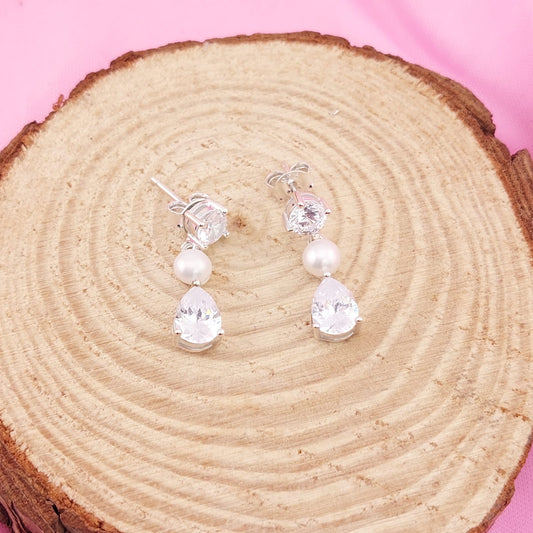 Aretes Largos 20mm Plata 925 26575