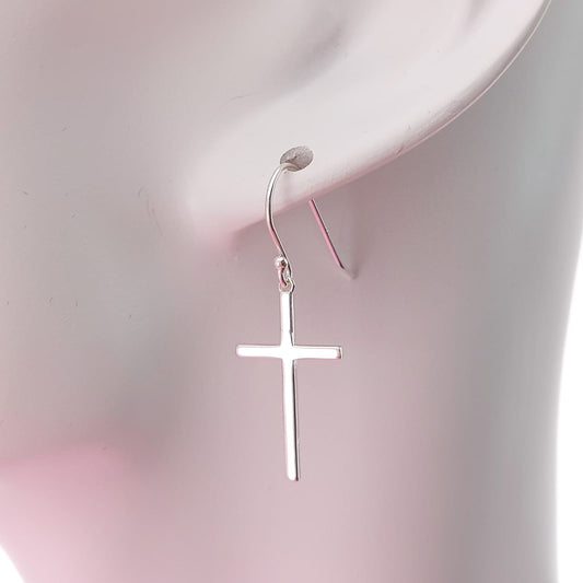 Aretes Largos 30mm Plata 925 27476