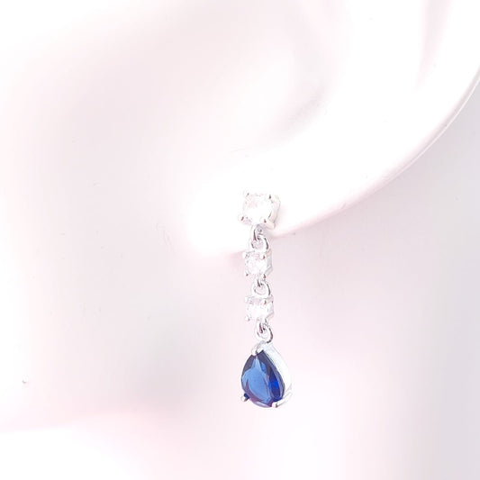 Aretes Largos 30mm Plata 925 26526