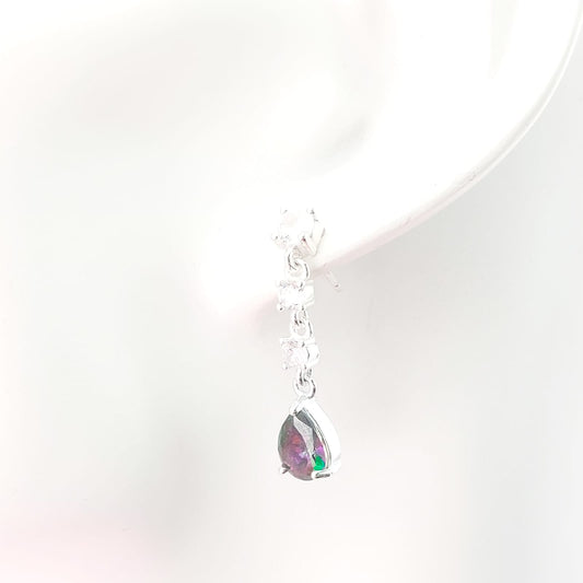 Aretes Largos 30mm Plata 925 26525