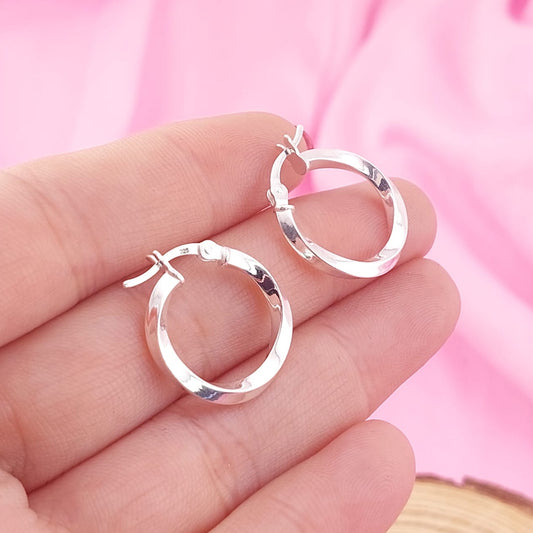 Argollas 16mm Plata 925 27615