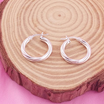 Argollas 16mm Plata 925 27614