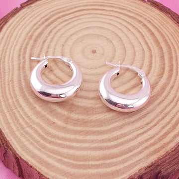 Argollas 16mm Plata 925 27617