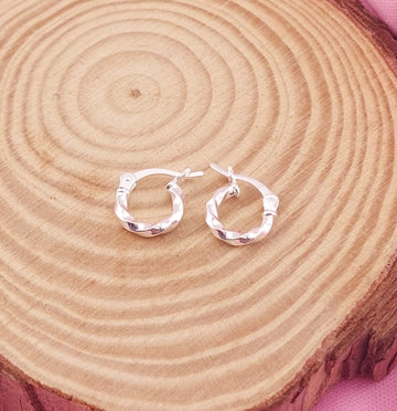 Argollas 10mm Plata 925 27610