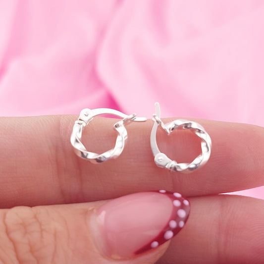 Argollas 10mm Plata 925 27610
