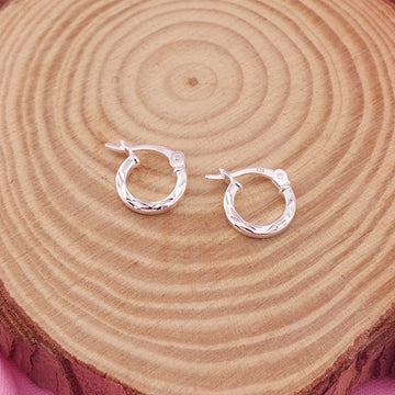 Argollas 10mm Plata 925 27611