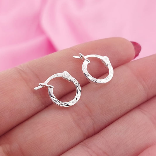 Argollas 10mm Plata 925 27611