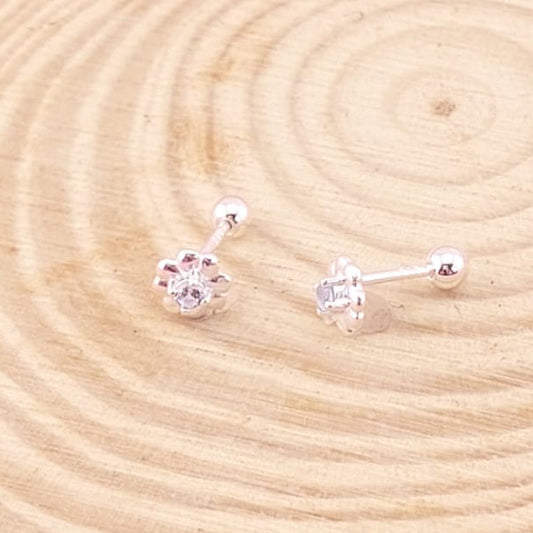 Dormilones 6mm Plata 925 27629
