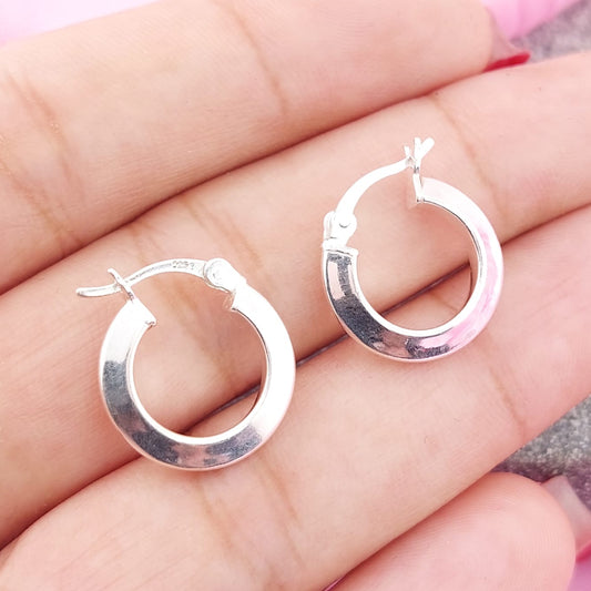 Argollas 15mm Plata 925 27655