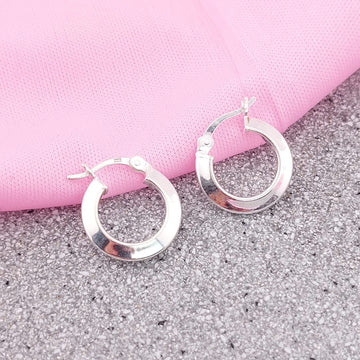 Argollas 15mm Plata 925 27655