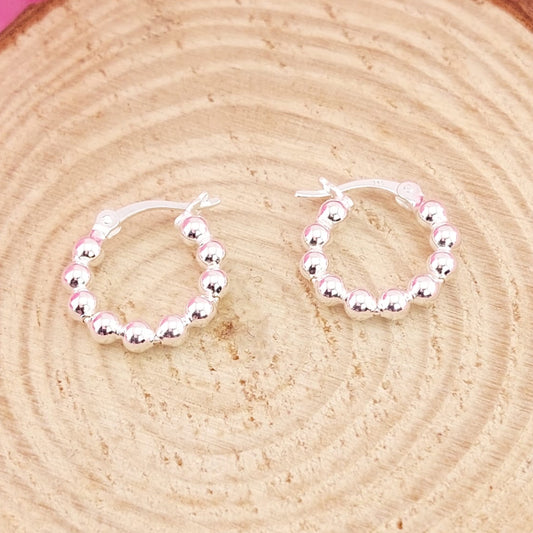 Argollas 14mm Plata 925 27659