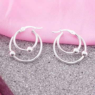 Argollas 16mm Plata 925 27650