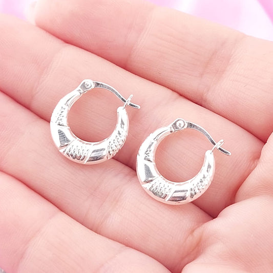 Argollas 16mm Plata 925 27656