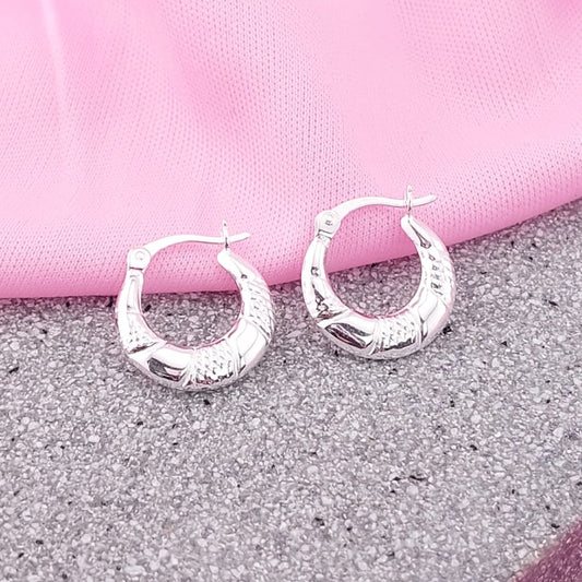 Argollas 16mm Plata 925 27656