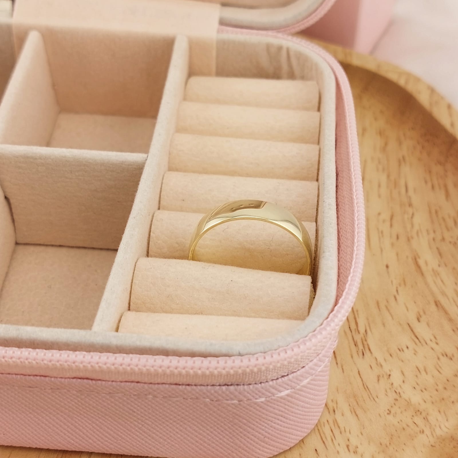 Anillo Matrimonio Plano 5mm Oro 10k Italia 26393